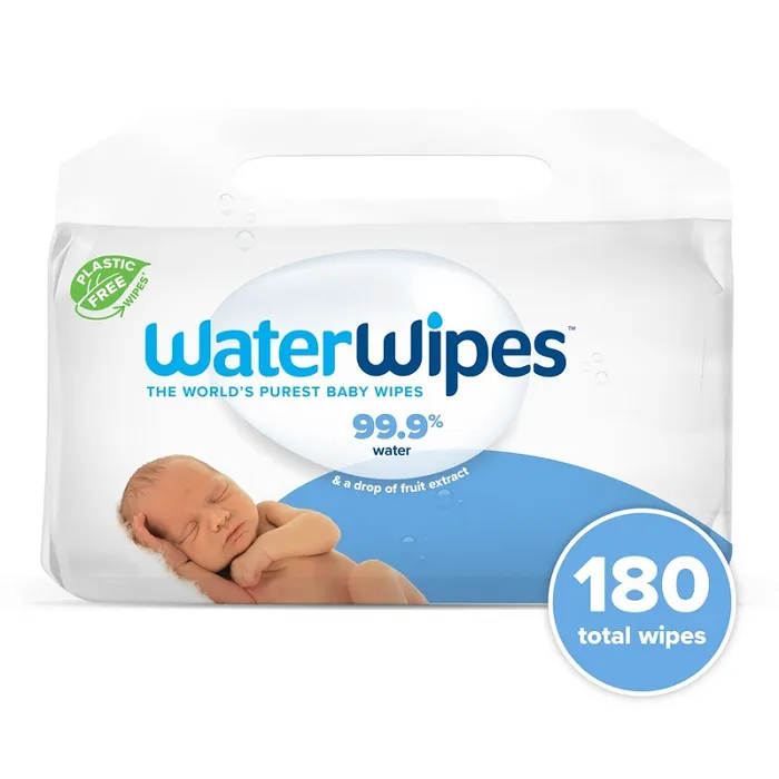 Water wipes x 3*60 pc