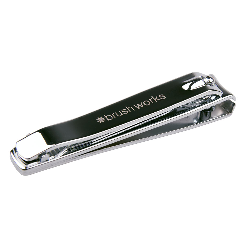 Brushwork toe nail clipper