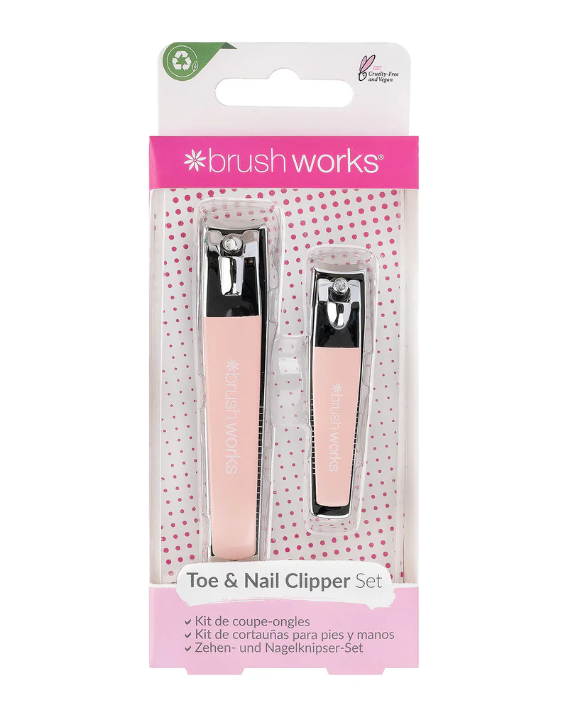 Brushworks toe nail clipper set
