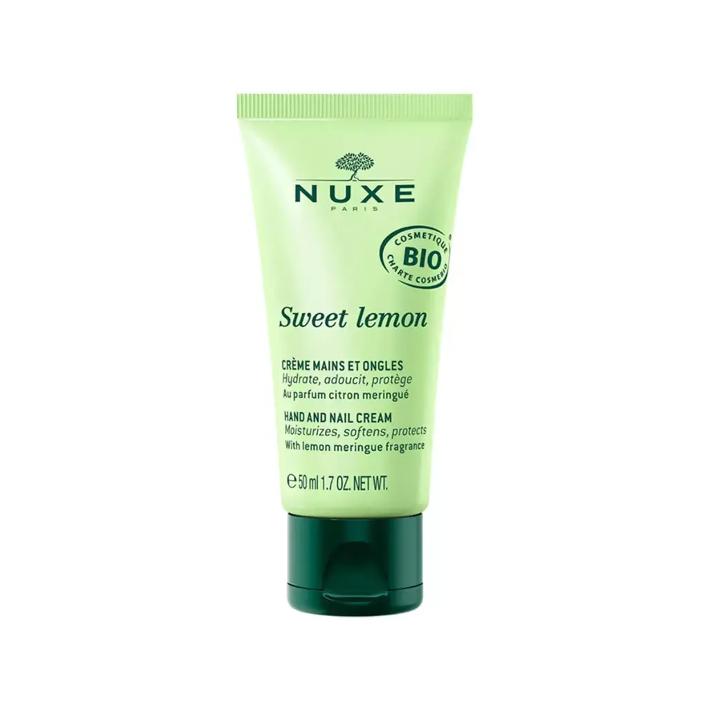 Nuxe sweet lemon crem hand