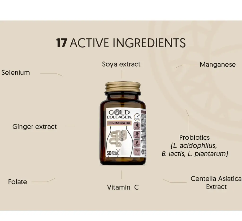 GOLD Collagen Dermabiotix x30tab