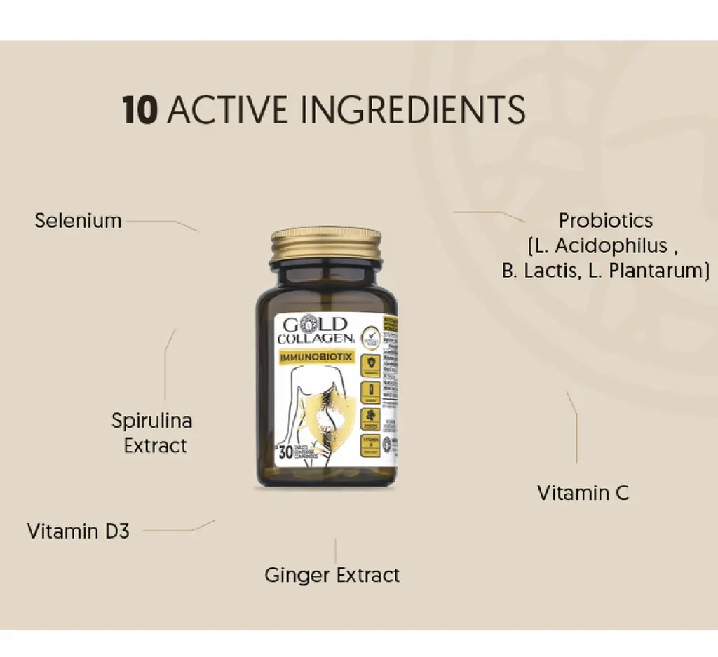 GOLD Collagen Immunobiotix x30tab