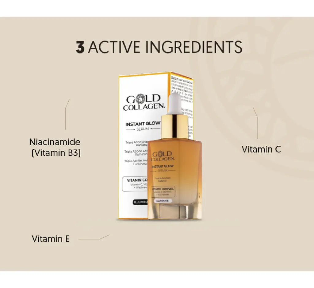 GOLD Collagen Instant glow serum
