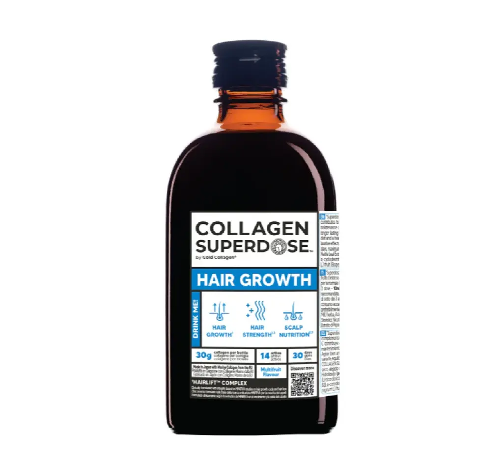 Gold COLLAGEN hair growth