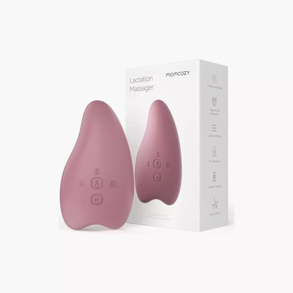  Momcozy Warming Vibrating Lactation Massager