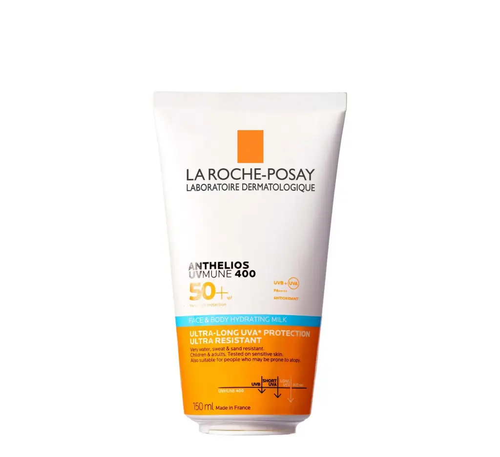 La roche anthelios spf50+ face &bady hydra milk 150ml