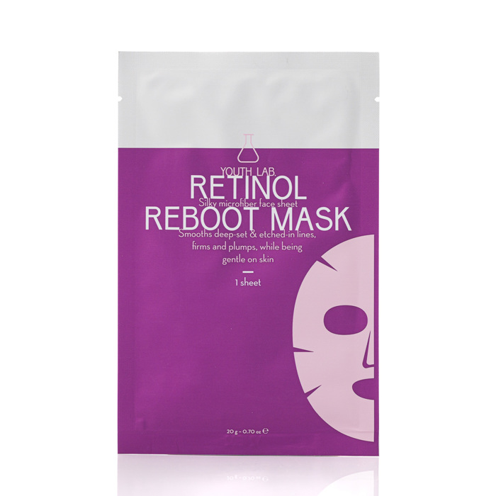 Youth lab retinol reboot sheet mask x4pc