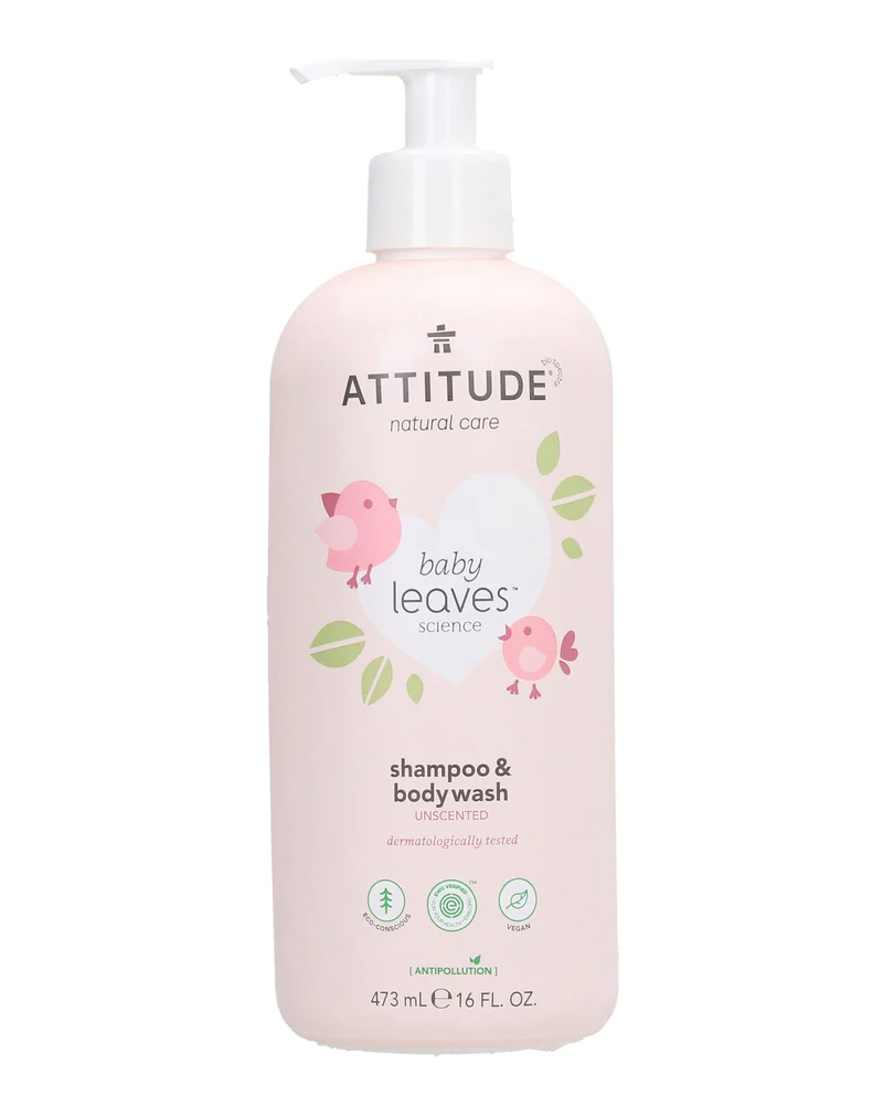 Attitude baby shampo body wash
