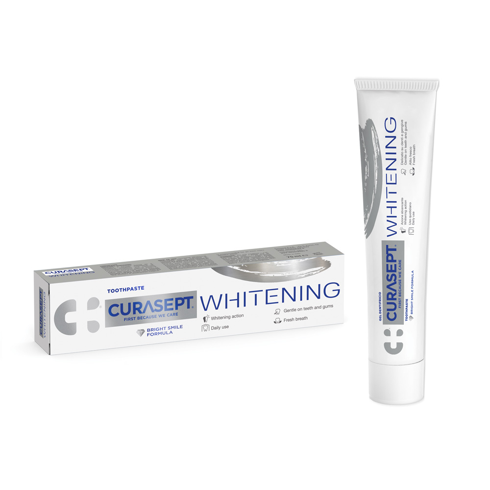 Curasept whitening past