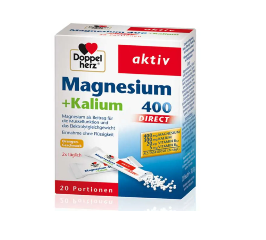 Doppel herz Magnez Kalium x20