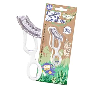 Jack n Jill silicon tooth gum brush
