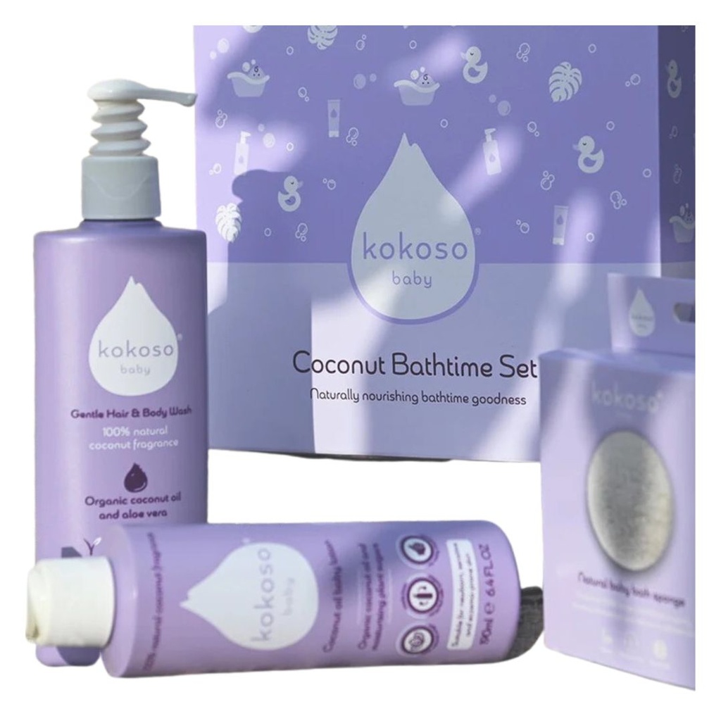 Kokoso bathtime set