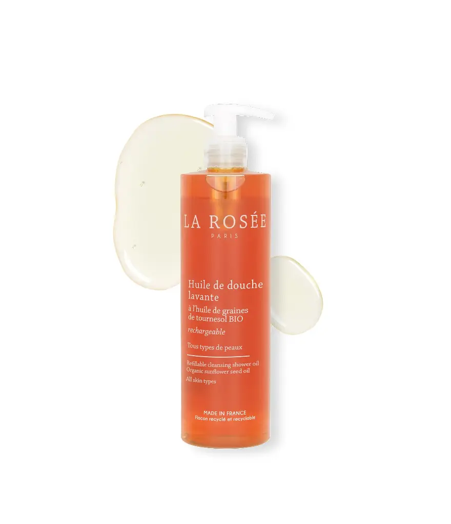 La Rosee  huile douch lavant