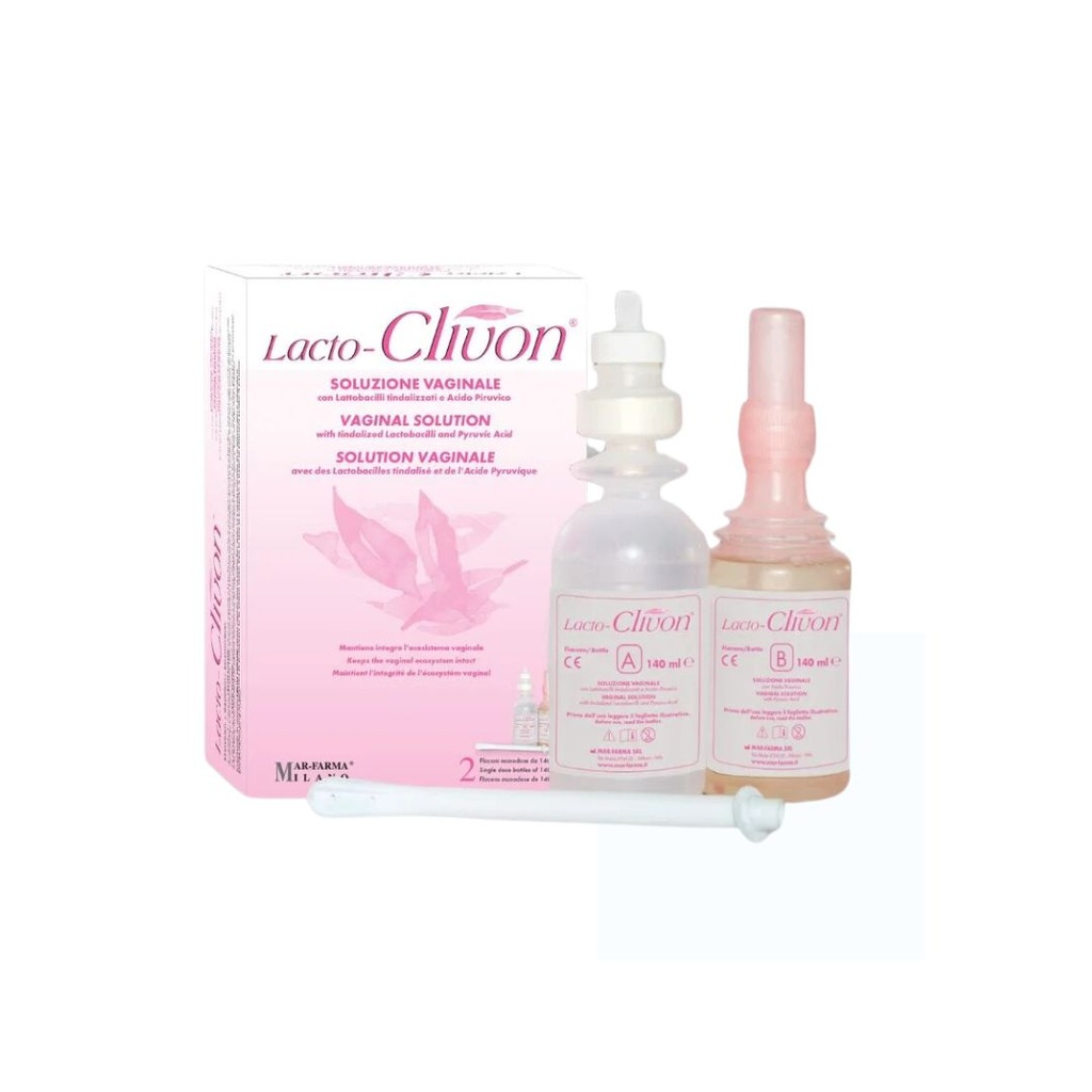 Lacto-clivon vaginal douch
