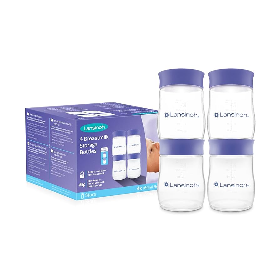 Lansinoh 4 Breastmilk storage bottle