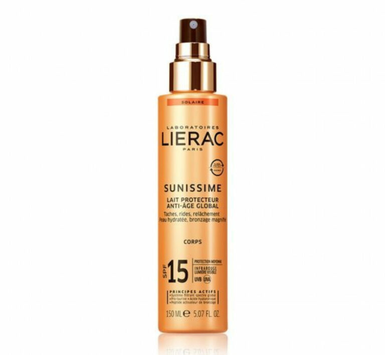 Lierac spf 15 body milk