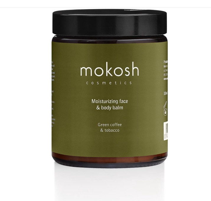 Mokosh body face balm green coffe