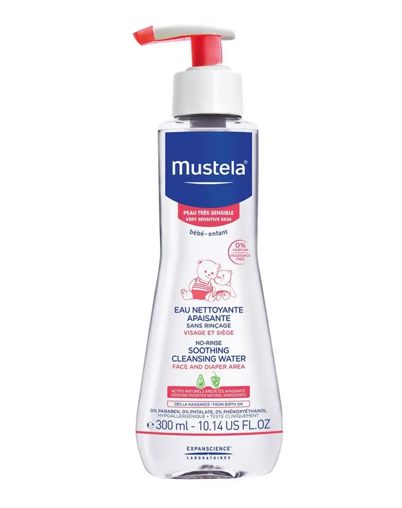 Mustela eau nettoyant apaisant