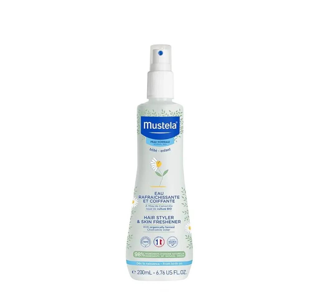 Mustela eau rafraichissante hair