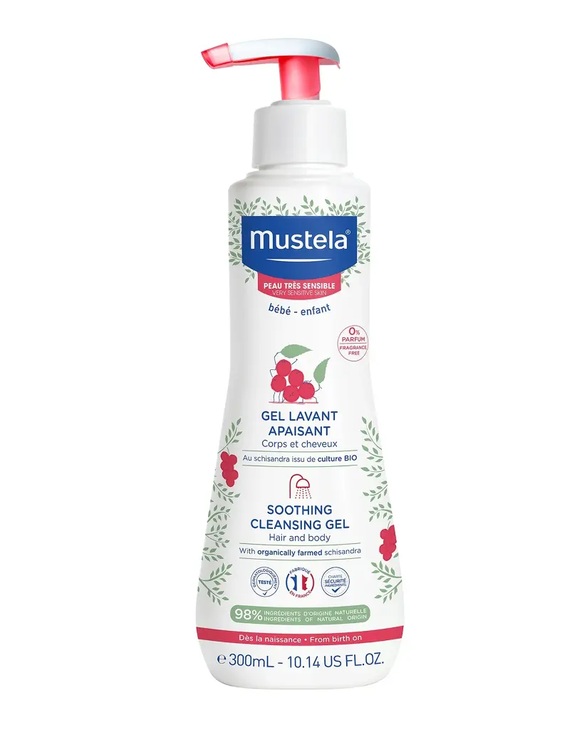 Mustela gel lavant apaisant
