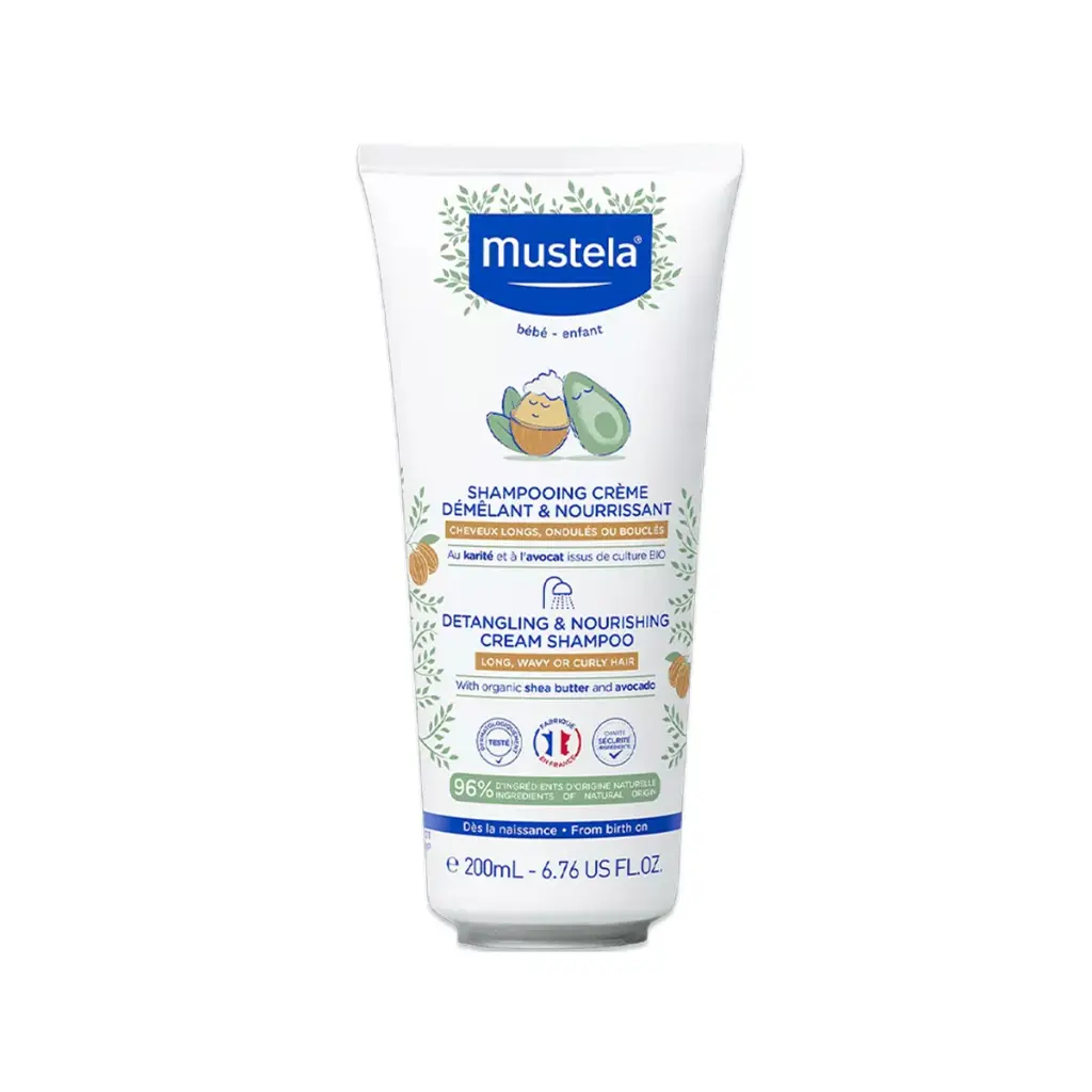 Mustela shampo crem demelant nourish