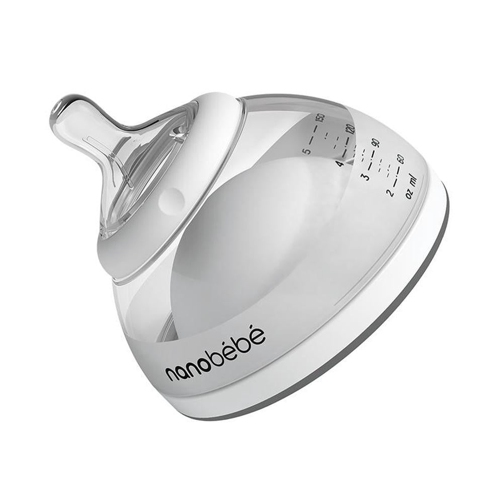 Nanobebe breastmilk single pack grey