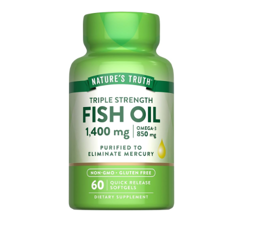 Natures truth fish oil x60tb