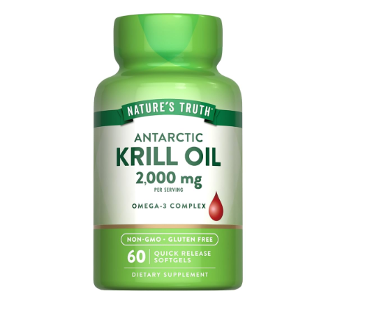 Natures truth krill oil x60tb