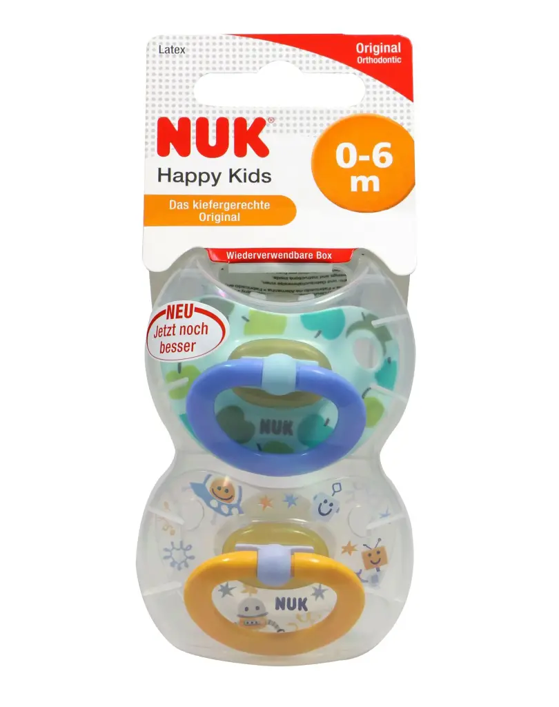 Nuk renc latex happy kids x2cop