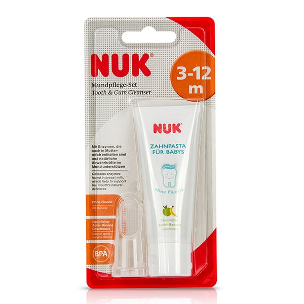 NUK tooth e gum cleanser