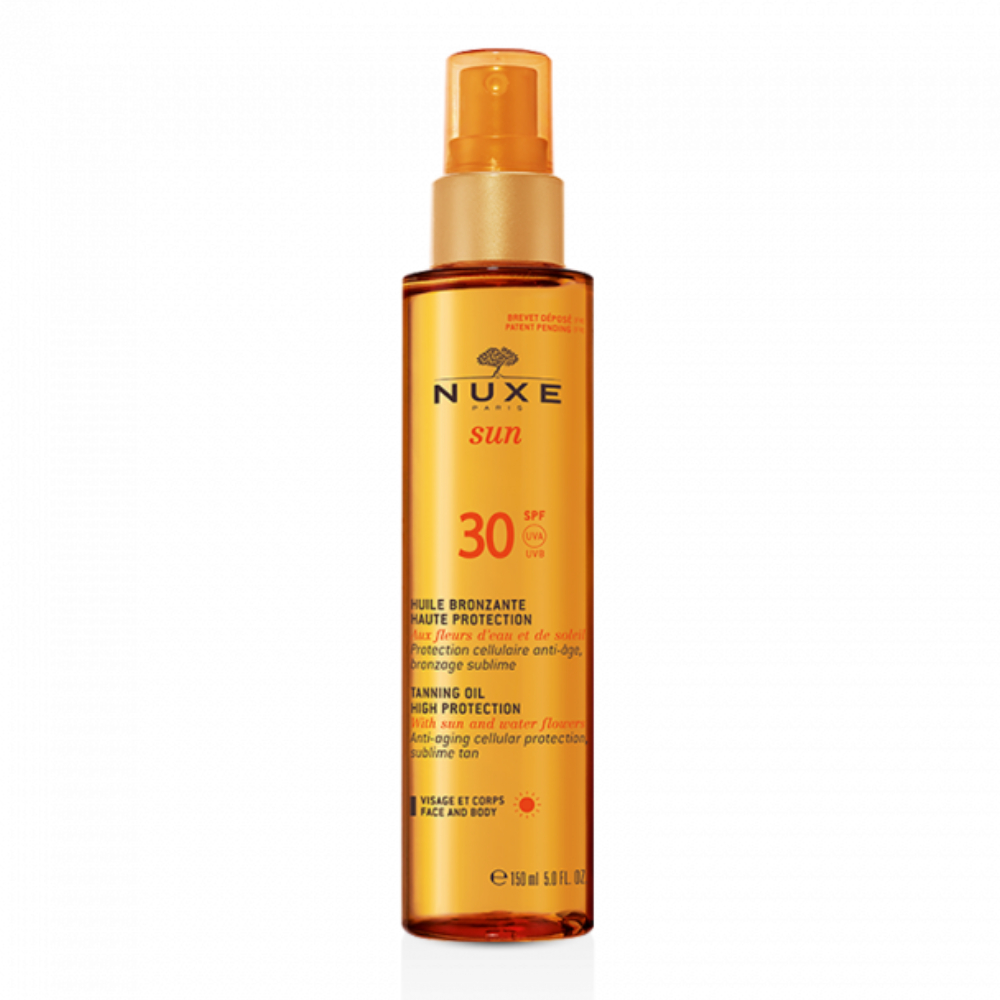 Nuxe tanning oil spf 30