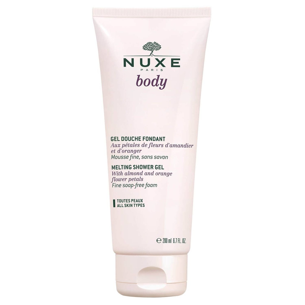 Nuxe body gel douche fondant
