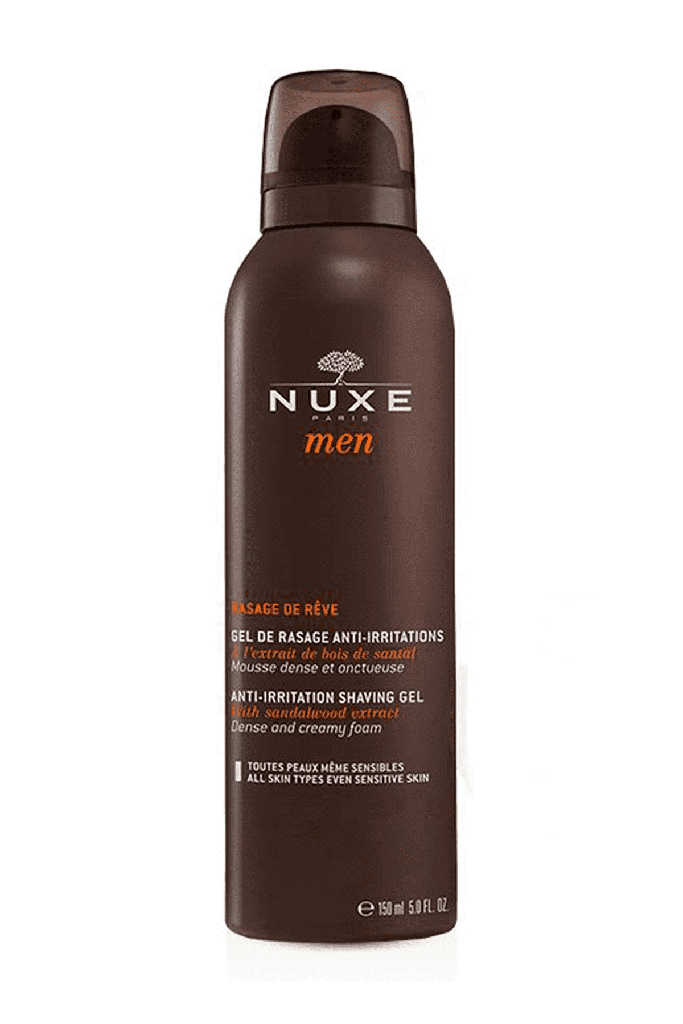 Nuxe men shaving gel