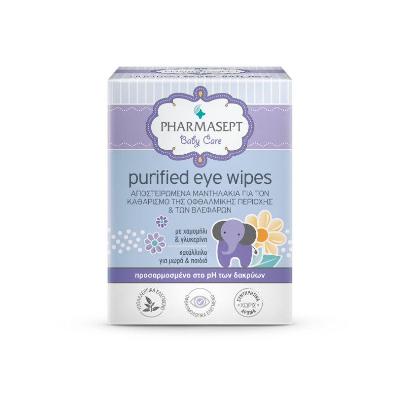 Pharmasept eye wipes