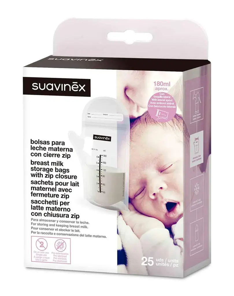 Suavinex breast milk storage