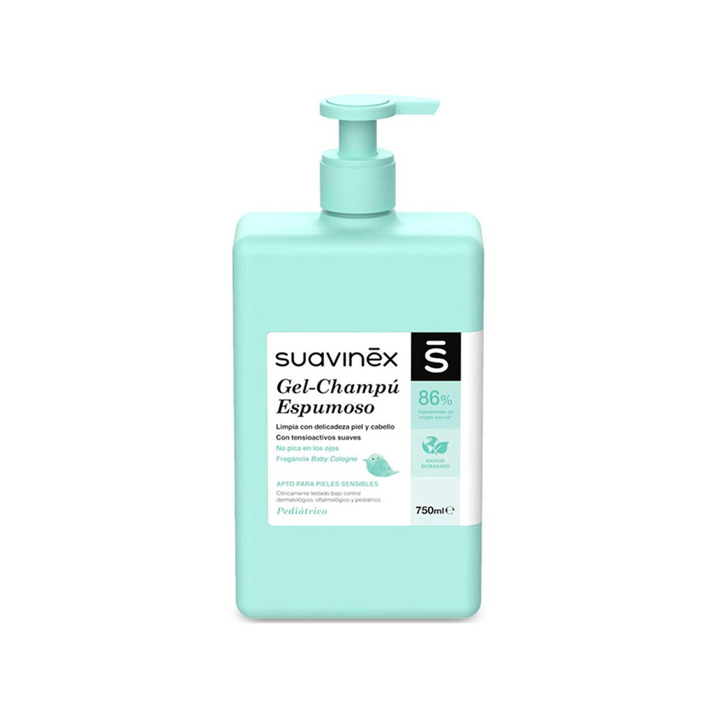 Suavinex shampoo gel shkumezues 750ml