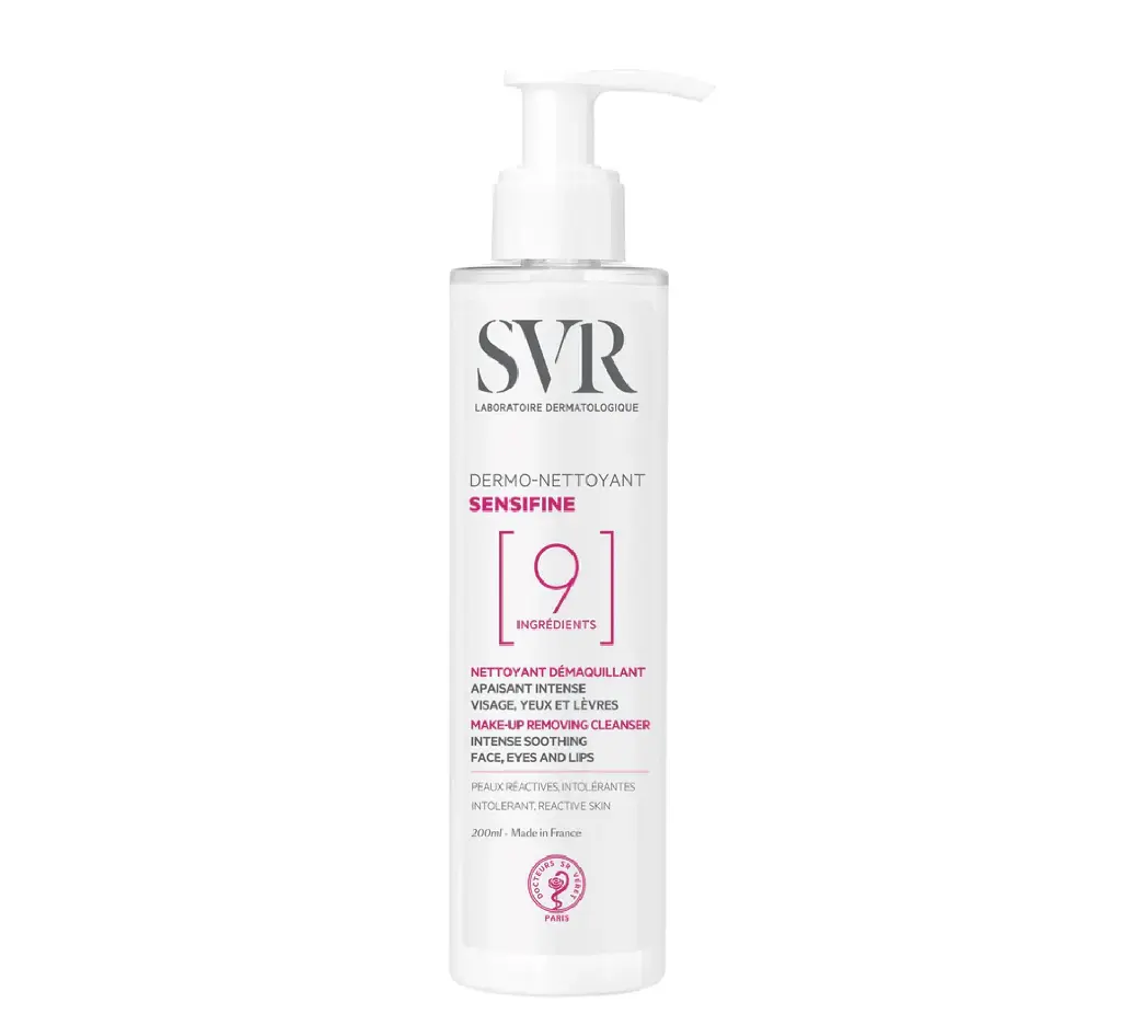 SVR sensifine dermo nettoyant 9