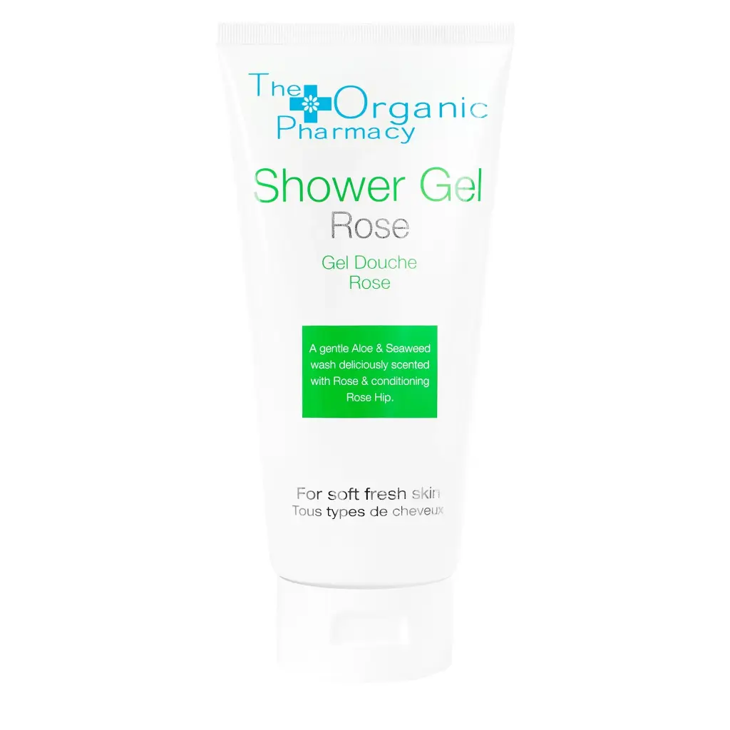 The Organic pharmacy shower gel rose