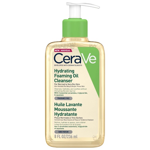 Cerave hydrating oil cleanser