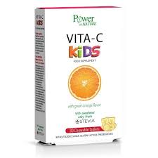 [5200321011623] Power kids vita-C x30 tab chewable