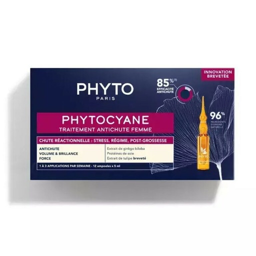 [3701436910143] Phytocyane femme x12 amp