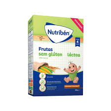 Nutriben frutas sem gluten lactea