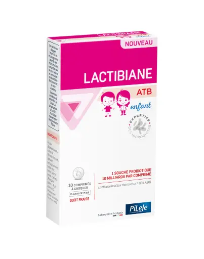 [3701145601882] Lactibiane ATB enfant x10 tab
