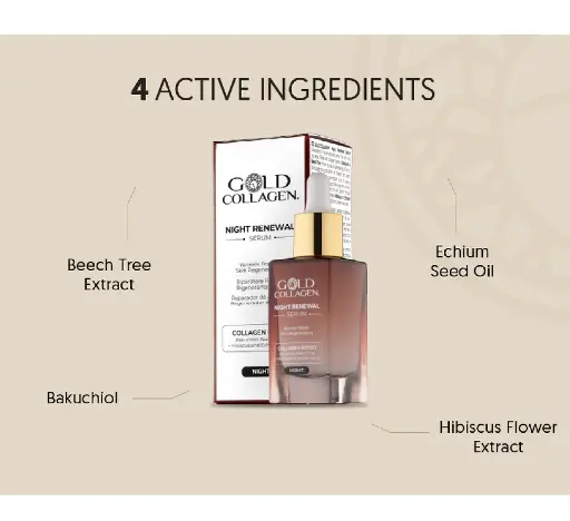 [5060259572043] GOLD Night renewal serum