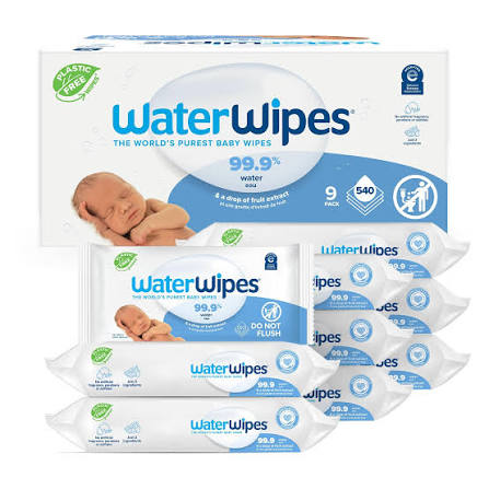 Water wipes 9x60pc