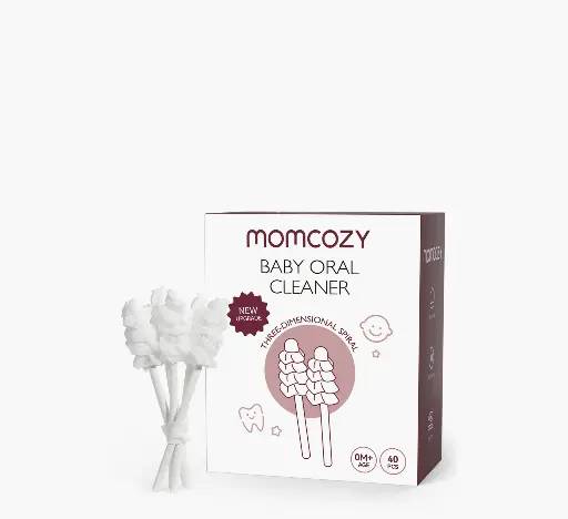 [CW001-WH00NB-A] Momcozy Baby Oral Cleaner Gauze *40pcs