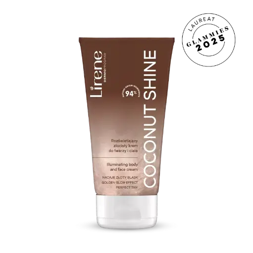 [5900717082274] Lirene PERFECT TAN body and face cream COCONUT SHINE 150 ml