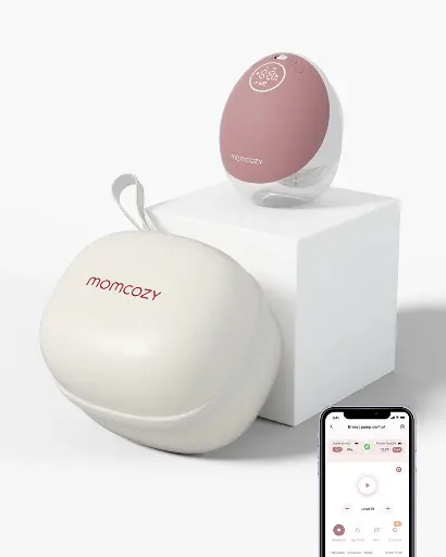 Momcozy Mobile Flow™ Hands-Free Single Breast Pump | M9