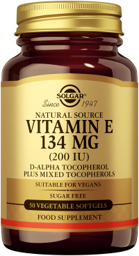 Solgar vitamine E 134mg x50caps