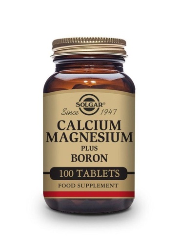 Solgar Calcium Magnesium +Boron x100tab